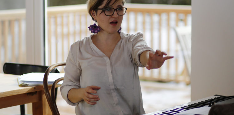 Agata Pisko - Gesangspielplatz - Jänner 2015 - (c) Birgit Hofstadler